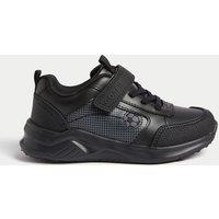 M&S Kids' Leather Football School Shoes (8 Small - 2 Large) Black