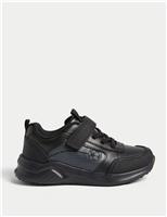 Kids Leather Football School Shoes (8 Small - 2 Large)