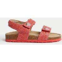 Kids Strawberry Footbed Sandals (4 Small - 2 Large)