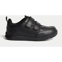 Leather Riptape School Shoes (8 Small - 2 Large)