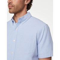 Easy Iron Cotton Rich Oxford Shirt