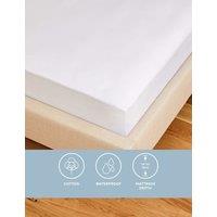Pure Cotton Jersey Waterproof Extra Deep Mattress Protector