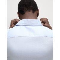 Regular Fit Pure Cotton Dobby Spot Shirt