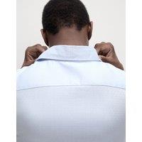 Regular Fit Pure Cotton Dobby Spot Shirt