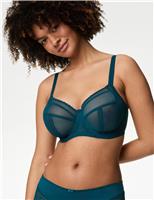Mesh Wired Extra Support Bra (F-J)