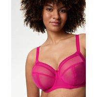 Mesh Wired Extra Support Bra (F-J)