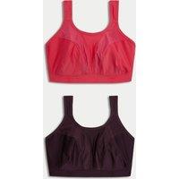 2pk Ultimate Support Non Wired Sports Bras F-H