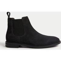 Autograph Suede Chelsea Boots Charcoal