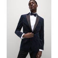 Slim Fit Velvet Tuxedo Jacket