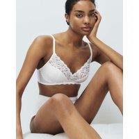 M&S Amelia Lace Non Wired Full Cup Bra (A-E) White