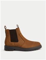 Waterproof Nubuck Chelsea Boots