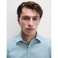 Slim Fit Easy Iron Pure Cotton Textured Shirt