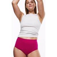 M&S 3pk Cotton Rich Brazilian Stoma Knickers Cyclamen