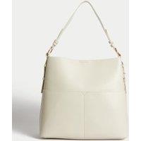 Faux Leather Shoulder Bag