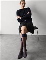 5pk 10 Denier Ladder Resist Matt Knee Highs