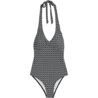 Printed Halterneck Swimsuit