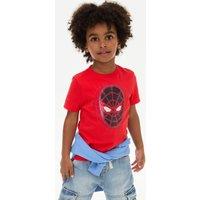 Pure Cotton Sequin Spider-Man T-Shirt (2-8 Yrs)