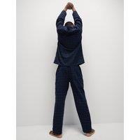 Brushed Cotton Checked Pyjama Set