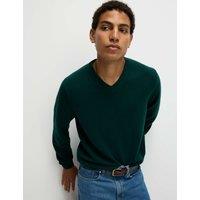 Pure Extra Fine Lamsbwool V-Neck Jumper
