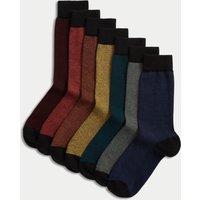 7pk Cool & Fresh Pique Cotton Rich Socks