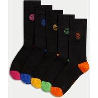 5pk Cotton Rich Muppets Socks