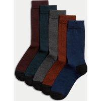 5pk Cool & Fresh Cushioned Socks