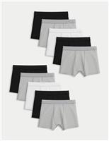 10pk Cotton With Stretch Trunks (516 Yrs)