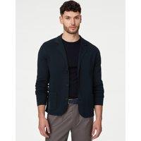 Cotton Modal Knitted Blazer