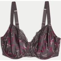 Mimosa Silk & Lace Wired Balcony Bra F-H