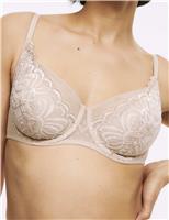 M&S Amelia Lace Natural Lift Full Cup Bra (A-E) Black