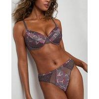 Mimosa Silk & Lace Wired Full Cup Bra (A-E)