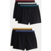 5pk Pure Cotton Cool & Fresh Jersey Boxers