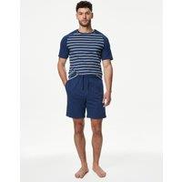 Pure Cotton Striped Pyjama Set
