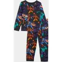 Pure Cotton Avengers Pyjamas (3-12 Yrs)