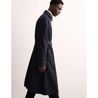 Cotton Rich Padded Trench Coat with Wool