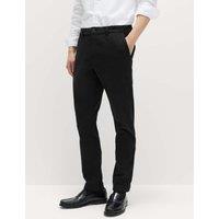 M&S The Ultimate Slim Fit Twill Chinos Black