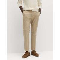 M&S The Ultimate Slim Fit Twill Chinos Sand