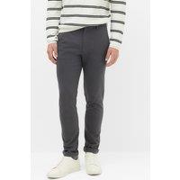 M&S The Ultimate Slim Fit Twill Chinos Dark Pewter