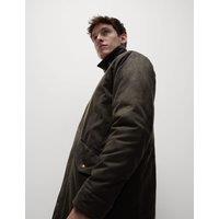 Pure Cotton Padded Wax Jacket