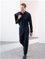 Pure Supima Cotton Long Sleeve Polo Shirt