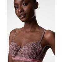 Cleo Lace Wired Balcony Bra (A-E)