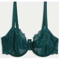 Anelli Embroidered Wired Balcony Bra F-H