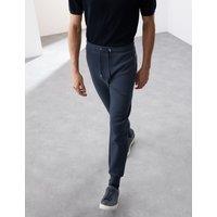 Regular Fit Cotton Rich Cuffed Joggers