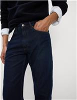 Straight Fit Pure Cotton Jeans