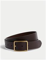 Leather Textured Casual Belt