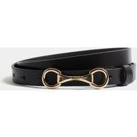 Leather Snaffle Waist Belt