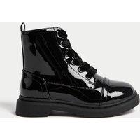 Kids Patent Freshfeet Boots (4 Small - 2 Large)