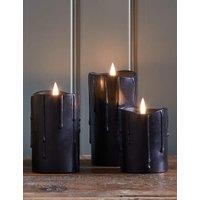 Set of 3 TruGlow Dripping Wax Candles