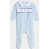 Velour Boat Sleepsuit (7lbs-1 Yrs)