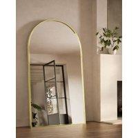 Metal Arch Free Standing Mirror